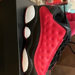 Jordan 13 Retro black red and white size 2